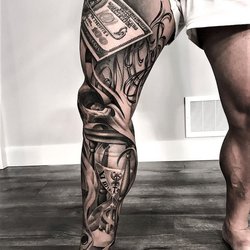 Leg Tattoos for Men Designs