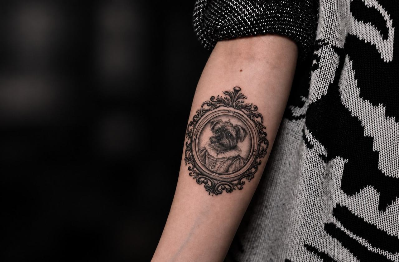 Arm tattoos