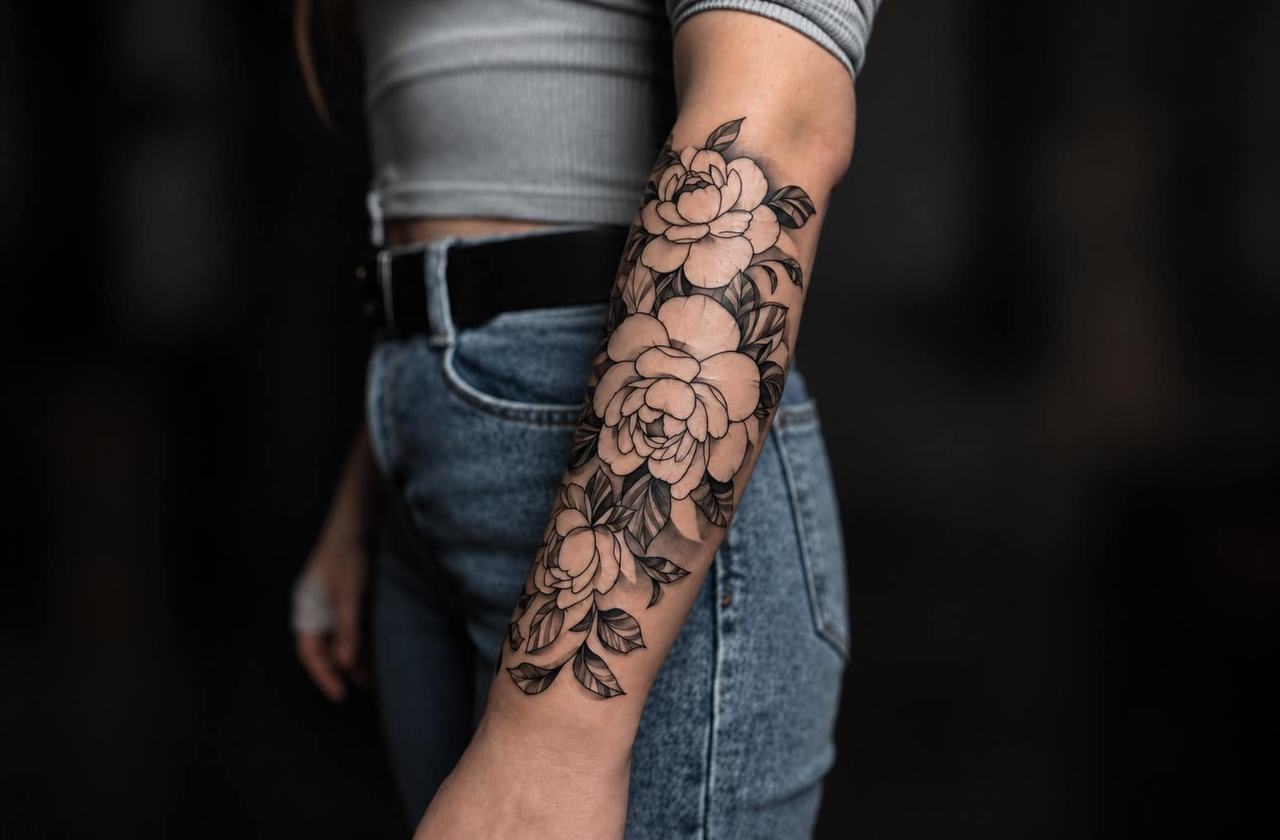Arm tattoos