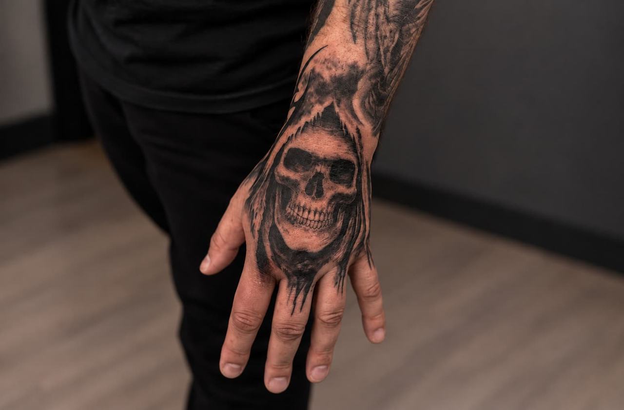 Hand tattoos