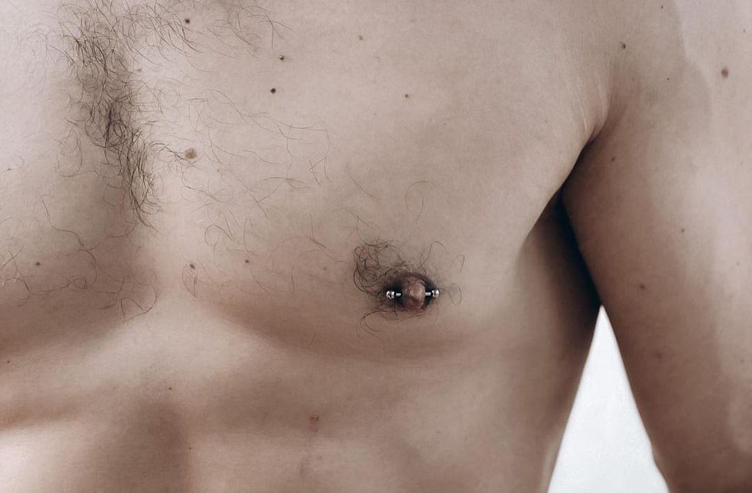 Nipple piercing