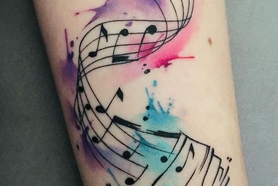 музыкальные тату (10)