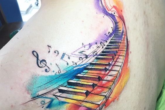 музыкальные тату (11)