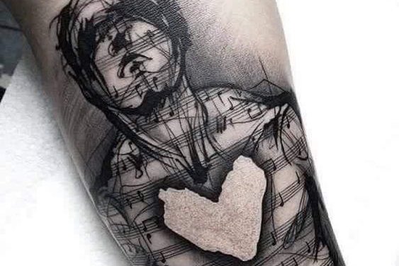 музыкальные тату (22)