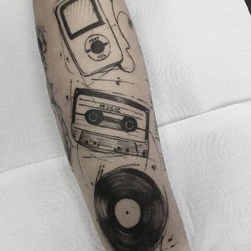 музыкальные тату (36)