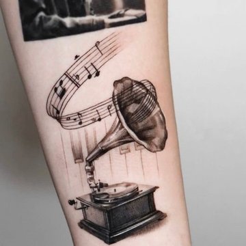 музыкальные тату (39)