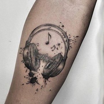 музыкальные тату (30)