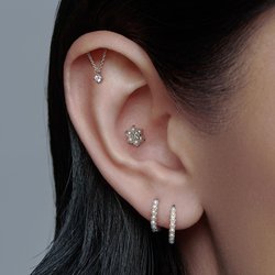 Hidden Helix Piercing