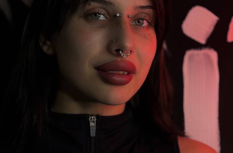 Nose piercing