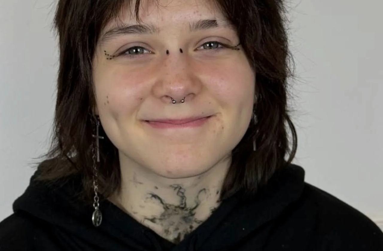 Nose piercing