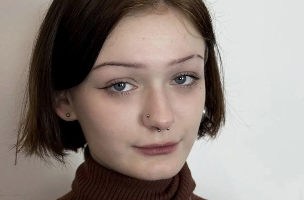 Nose piercing