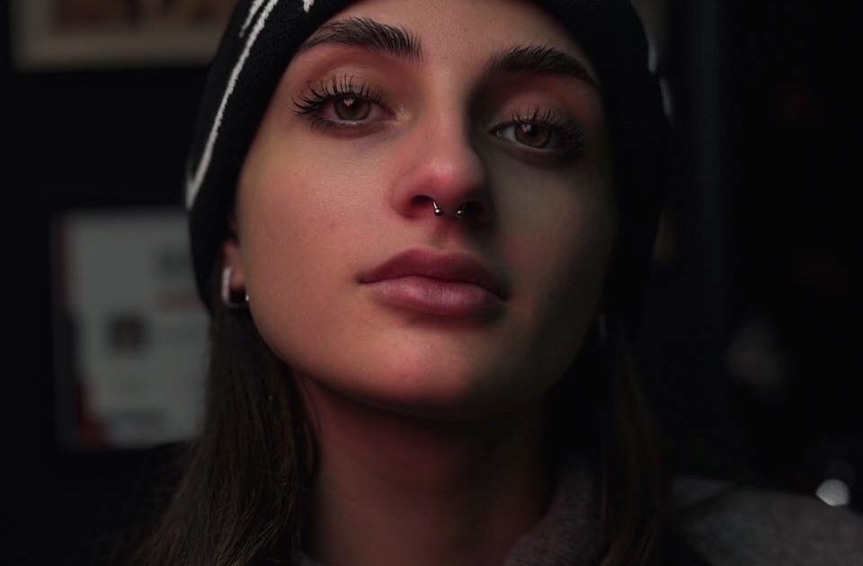 Nose piercing