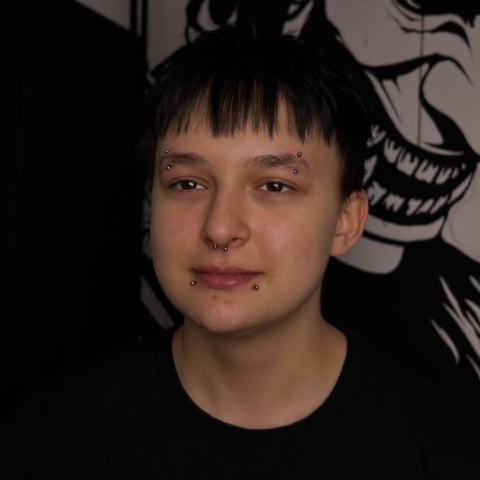 Multiple facial piercings with eyebrow, septum and lip accents for a bold alternative look. Each piece was placed carefully to create symmetry and character, with sterile conditions and clear aftercare advice.