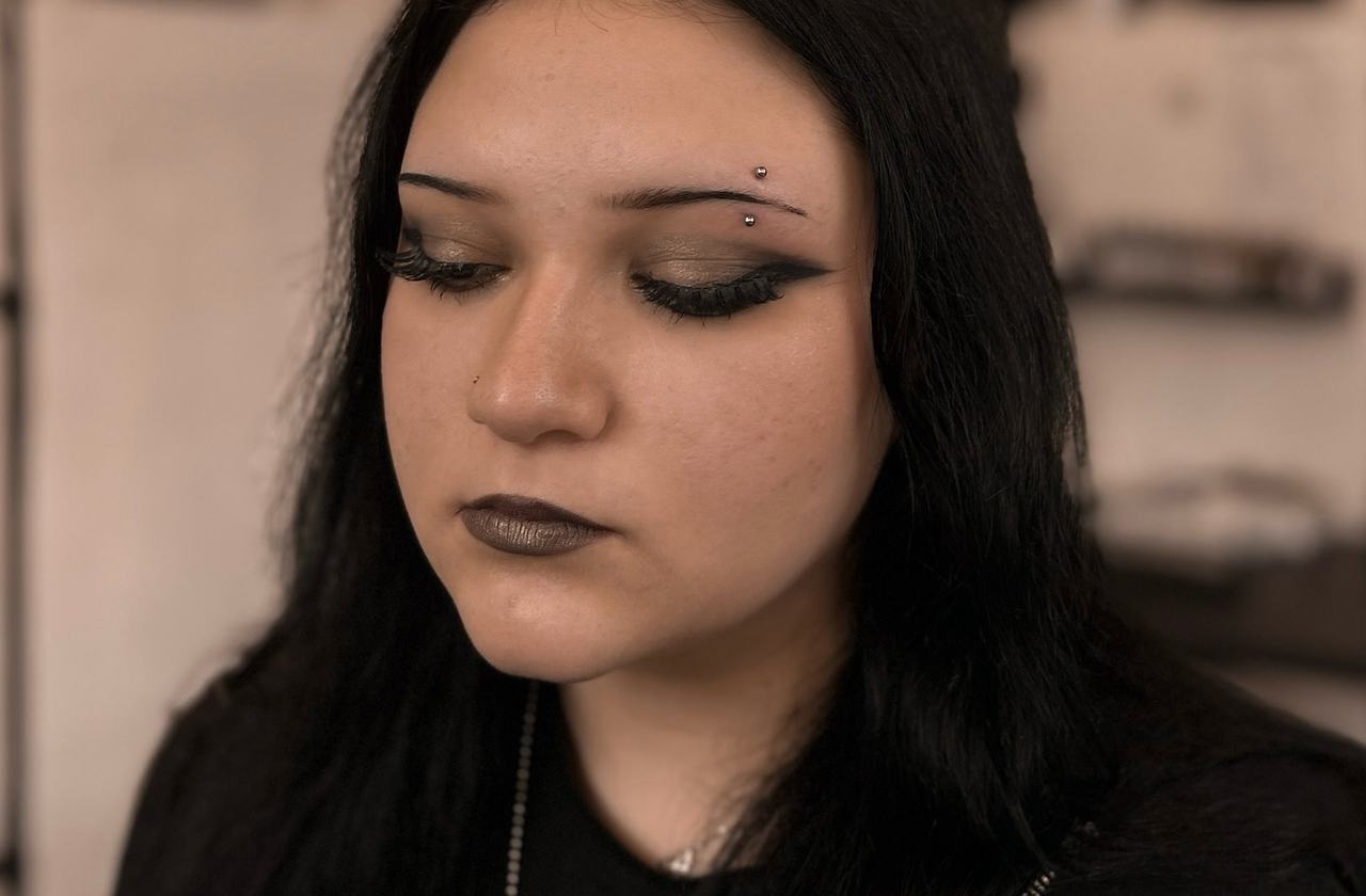 Eyebrow piercing