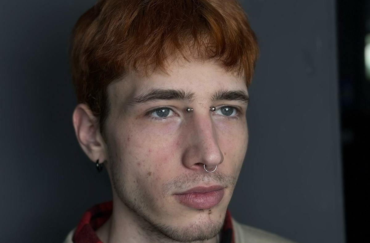 Nose piercing
