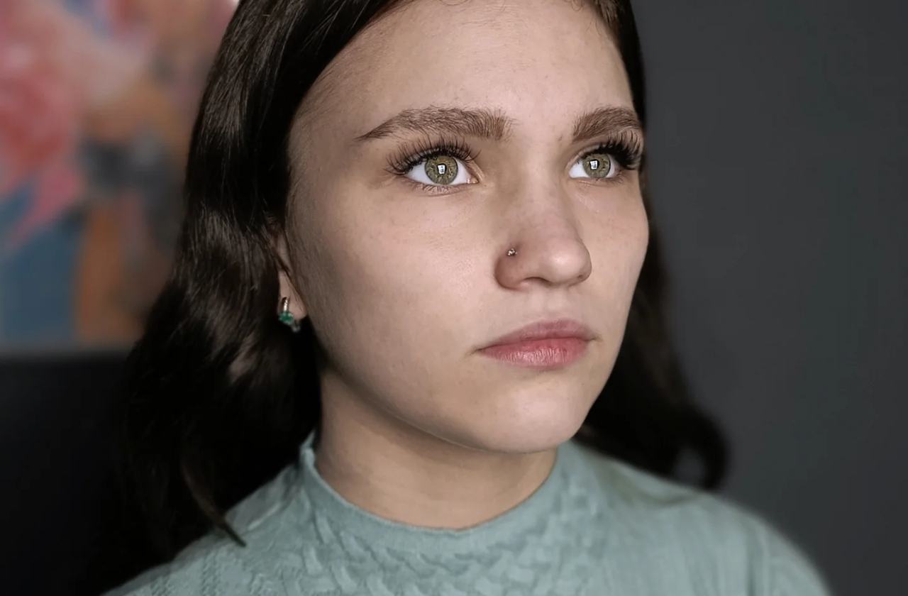 Nose piercing