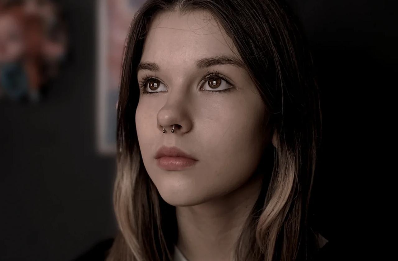 Nose piercing