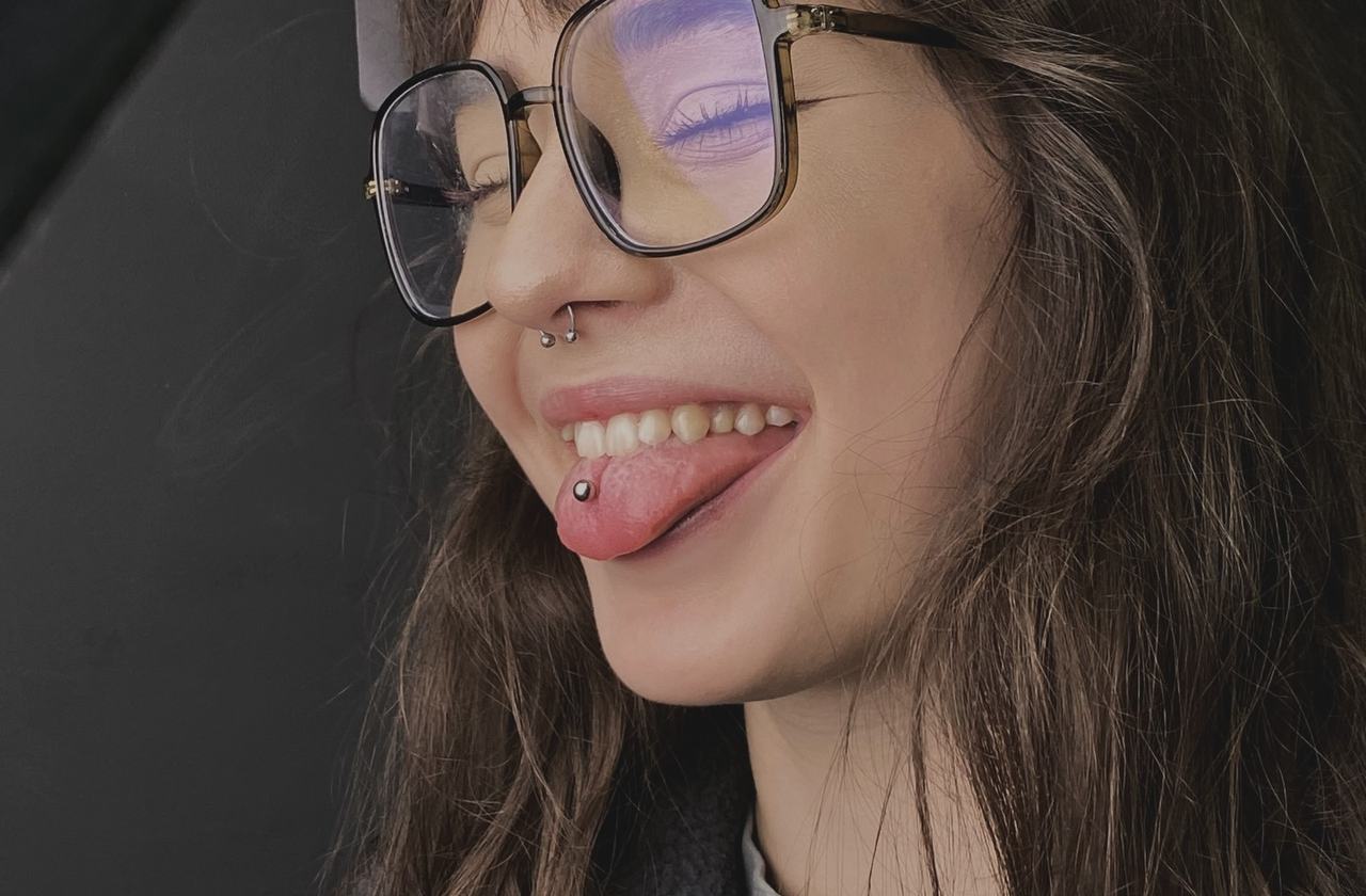 Nose piercing