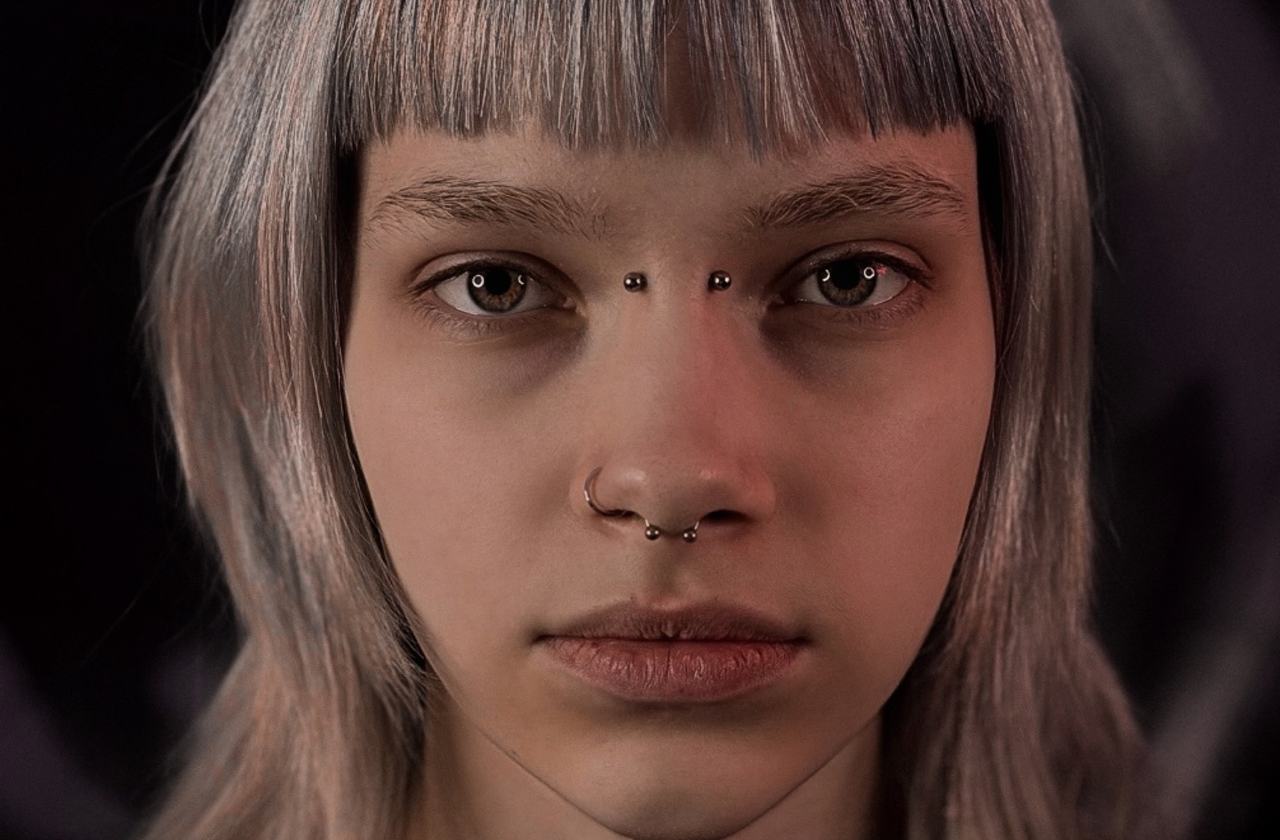 Nose piercing