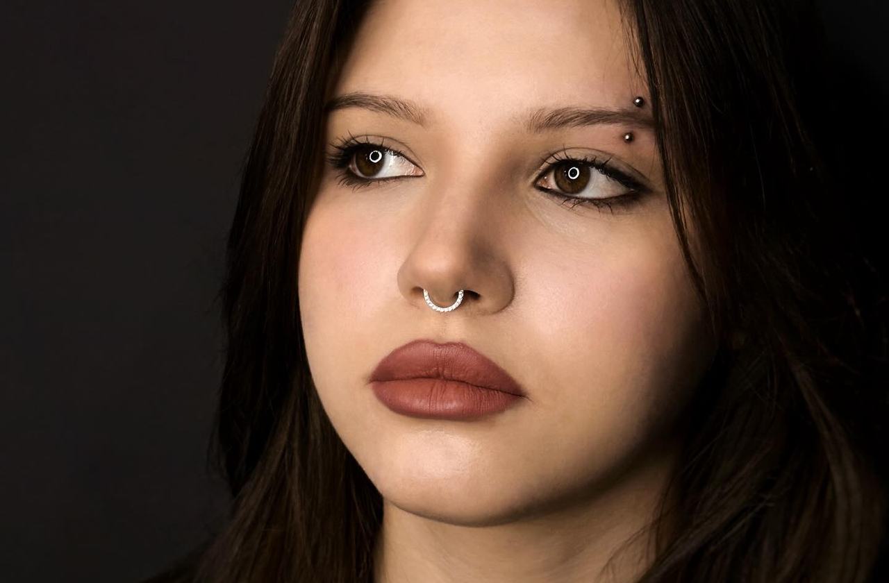 Eyebrow piercing