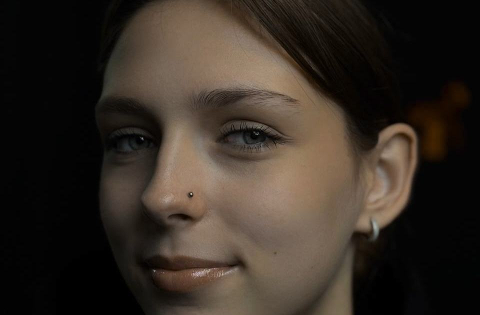 Nose piercing